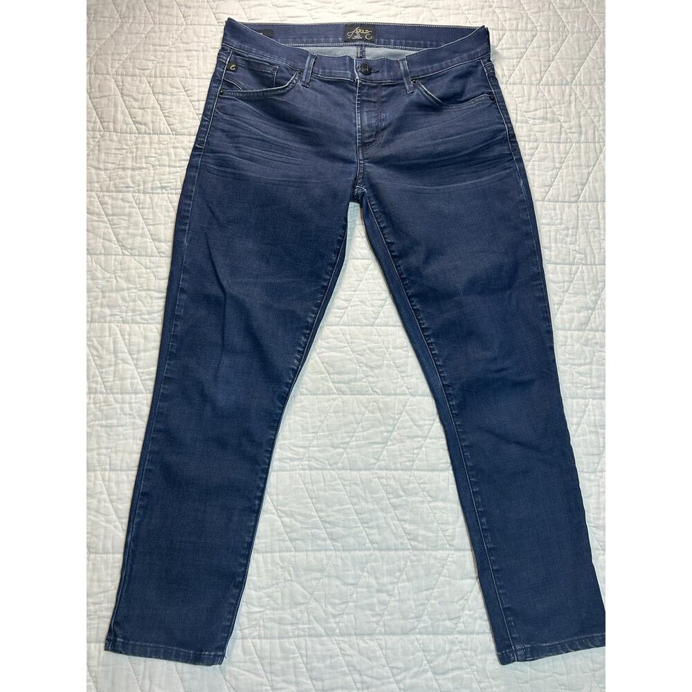 AGolde Jeans Womens 27 Blue Dark Amelie Skinny Stetch Minimalist Preppy